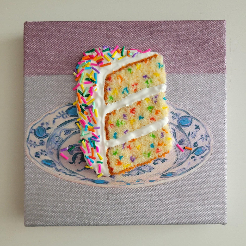 Funfetti embroidery painting (made-to-order, please read description)
